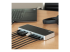 StarTech.com Dual Monitor USB C Docking Station with 60W Power Delivery for Windows Laptops, USB C to HDMI / DVI Dock, USB 3.1 Gen 1 Type C Dock with Charging, Thunderbolt 3 Compatible - Back