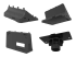 Yealink CTP25 - Mounting kit (desk stand, wall mount, table lock) - Multi-angle