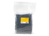 StarTech.com 8"(20cm) Cable Ties, 2-1/8"(55mm) Dia, 50lb(22kg) Tensile Strength, Nylon Self Locking Zip Ties, UL Listed, 1000 Pack, Black (CBMZT8BK) - Front
