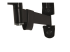 B-TECH BTV513/B - Mounting kit (double arm wall mount, mounting plate, cable management clip, 2 interface brackets) - Close up