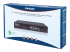 Intellinet 8-Port Gigabit Ethernet PoE+ Web-Managed Switch with 2 SFP Ports, IEEE 802.3at/af Power over Ethernet (PoE+/PoE) Compliant, 140 W, Endspan, Desktop, 19" Rackmount (UK power cord) - Right-angle