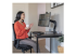 Ergotron HX - Mounting kit (articulating arm, desk clamp mount, extender arm, grommet mount, pivot) - Right-angle