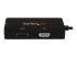 StarTech.com 4K USB C to HDMI, VGA & DVI Multi Port Video Display Adapter for Mac / Windows Laptop & Monitor (CDPVGDVHDBP) - Front