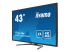 iiyama ProLite X4373UHSU-B1 - Right-angle