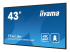 iiyama ProLite LH4375UHS-B1AG - Right-angle