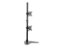Fellowes Professional Series Free-standing Dual Stacking Monitor Arm - Left-angle
