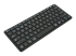 Targus - Keyboard - compact, multi-device, antimicrobial - Left-angle