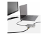 StarTech.com USB C Multiport Adapter, USB-C to 4K 60Hz HDMI 2.0, 100W Power Delivery Pass-through (PD 3.0), 3-Port 10Gbps USB Hub, USB Type-C Mini Dock, 10" (25cm) Cable - Back