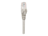 Intellinet Network Patch Cable, Cat5e, 5m, Grey, CCA, U/UTP, PVC, RJ45, Gold Plated Contacts, Snagless, Booted, Lifetime Warranty, Polybag - Close up