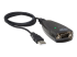 Eaton Tripp Lite Series Keyspan High Speed USB to Serial Adapter - Left-angle