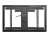 StarTech.com TV Wall Mount supports up to 100 inch VESA Displays, Low Profile Full Motion TV Wall Mount for Large Displays, Heavy Duty Adjustable Tilt/Swivel Articulating Arm Bracket - Front