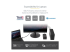 StarTech.com Thunderbolt 3 PCIe Expansion Chassis, External Enclosure Box with 1x PCI-Express Slot, 5K/4K Output Via TB3/DP Ports, TAA - Left-angle