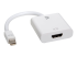 V7 - Adapter - Mini DisplayPort male to HDMI female - Left-angle