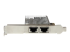 StarTech.com 2-Port 10Gb PCIe NIC with Native Link Aggregation - Left side