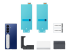 Samsung EF-QF966 - Back cover for mobile phone - Front