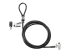 HP Dual Head Keyed - Security cable lock - Front