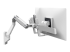 Ergotron HX - Mounting kit (articulating arm, extension, hinge bow, 2 pivots, handle, wall mount) - Back