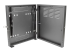 Eaton Tripp Lite Series 2U Wall Mount Low Profile Secure Rack Enclosure Cabinet Vertical - Left-angle