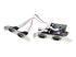StarTech.com 4 Port Native PCI Express RS232 Serial Adapter Card with 16550 UART - Front