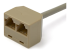StarTech.com 2-to-1 RJ45 10/100 Mbps Splitter/Combiner - Close up