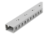 StarTech.com Open Slot Cable Management Raceway with Cover, 1-1/2"(38mm)W x 1"(25mm)H, 6.5ft(2m) length, 1/4"(8mm) Slots, PVC Network Cable Hider/Wall Wire Duct, Max 20 Cables, UL Listed - Bottom