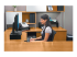 Fellowes Designer Suites Monitor Riser - Left side