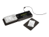 StarTech.com 1:1 Hard Drive Duplicator and Eraser for 2.5"/ 3.5" SATA (I/II/III) & SAS (I/II) HDD SSD - Left-angle