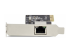 StarTech.com 1-Port Gigabit PCIe Network Adapter Card, TAA Compliant - Left side