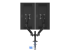 AOC AD110DX - Mounting kit (monitor arm, clamp mounting base, grommet mount) - Back
