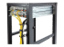 Startech 1U Vertical 2.2 x 3.9in Server Rack Cable Management D-Ring Hook w/ Flexible Opening - Right-angle