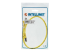 Intellinet Network Patch Cable, Cat6A, 2m, Yellow, Copper, S/FTP, LSOH / LSZH, PVC, RJ45, Gold Plated Contacts, Snagless, Booted, Lifetime Warranty, Polybag - Front