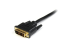 Startech 6ft (1.8m) HDMI to DVI Cable, DVI-D to HDMI Display Cable (1920x1200p), Black, 19 Pin HDMI Male to DVI-D Male Cable Adapter, Digital Monitor Cable, M/M, Single Link - Close up