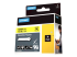 DYMO - Nylon - black on yellow - Right-angle