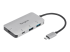 Targus - Hub - 2 x USB 3.2 Gen 1 + 1 x USB-C 3.2 Gen 1 + 1 x USB-C 3.2 Gen 1 (power delivery) - Left-angle