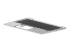 HP - Notebook replacement keyboard - Right-angle