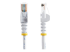 StarTech.com 1m White Cat5e / Cat 5 Snagless Patch Cable - Multi-angle
