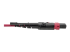 Eaton Tripp Lite Series 40G MTP/MPO to 4xLC Fan-Out OM4 Plenum-Rated Fiber Optic Cable, 40GBASE-SR4, Push/Pull Tabs, Magenta, 2 m - Close up