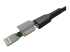 StarTech.com 6 ft(2m) Durable Black USB-A to Lightning Cable, Heavy Duty Rugged Aramid Fiber USB Type A to Lightning Charger/Sync Power Cord, Apple MFi Certified iPad/iPhone 12 Pro Max - Inside