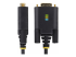 StarTech.com 13ft (4m) 2-Port USB to Serial Adapter Cable, Interchangeable DB9 Screws/Nuts, COM Retention, USB-A to DB9 RS232, FTDI, Level-4 ESD Protection, Windows/macOS/ChromeOS/Linux - Close up
