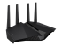 ASUS RT-AX82U V2 - Wireless router 4-port switch - Left-angle