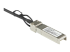 StarTech.com Dell EMC DAC-SFP-10G-1M Compatible 1m 10G SFP+ to SFP+ Direct Attach Cable Twinax, 10GbE SFP+ Copper DAC 10 Gbps Low Power Passive Mini GBIC/Transceiver Module DAC, SFP+ Cable (DACSFP10G1M) - Close up