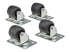 Eaton Tripp Lite Series SmartRack Rolling Caster Kit, 4 pack - Right-angle