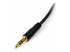 Startech 6 ft Slim 3.5mm Stereo Audio Cable - Close up
