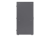 Intellinet Network Cabinet, Free Standing (Standard), 42U, Usable Depth 123 to 973mm/Width 503mm, Black, Flatpack, Max 1500kg, Server Rack, IP20 rated, 19", Steel, Multi-Point Door Lock, One Lock Per Side Panel, Three Year Warranty - Left side