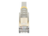 Startech 7m CAT6A Ethernet Cable, 10 Gigabit Shielded Snagless RJ45 100W PoE Patch Cord, CAT 6A 10GbE STP Network Cable w/Strain Relief, Grey, UL Certified Wiring/TIA - Close up