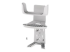 NETGEAR - Network device mounting kit - Right-angle