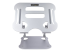 Startech Laptop Stand for Desk, Ergonomic Laptop Stand Adjustable Height, Aluminum, Portable, Supports up to 22lb (10kg), Foldable Laptop Holder for Desk - Front