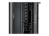 Eaton Tripp Lite Series 45U Rack Enclosure Server Cabinet Vertical Cable Management Bars - Close up