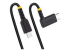 StarTech 3ft (1m) USB C Charging Cable Right Angle, 60W PD 3A, Heavy Duty Fast Charge USB-C Cable, USB 2.0 Type-C, Durable and Rugged Aramid Fiber, S20/iPad/Pixel - Left-angle