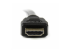 Startech 6ft (1.8m) HDMI to DVI Cable, DVI-D to HDMI Display Cable (1920x1200p), Black, 19 Pin HDMI Male to DVI-D Male Cable Adapter, Digital Monitor Cable, M/M, Single Link - Close up